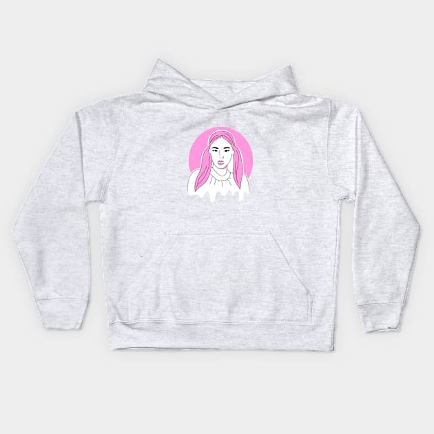 Blackpink jennie Kids Hoodie by Mycreation